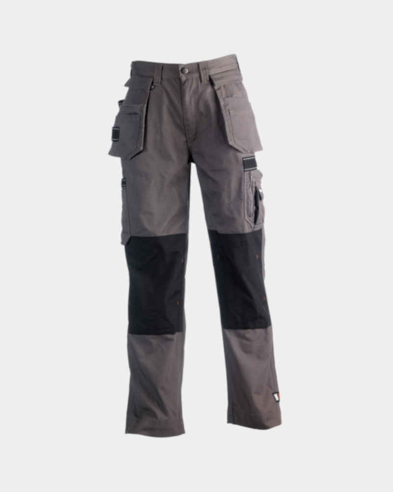 HEROCK® Hercules Bundhose mit Holstertaschen, grau/schwarz, Gr. 058