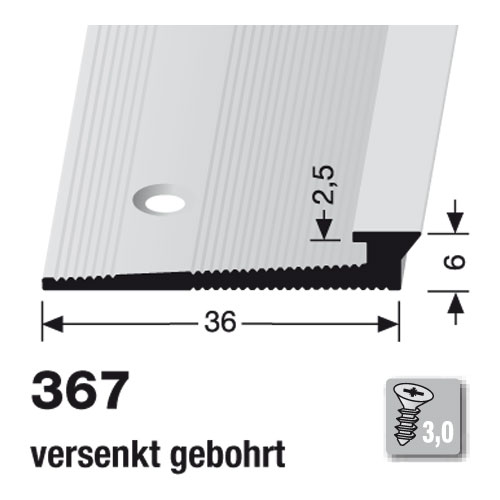 Küberit Abschlussprofil Typ 367