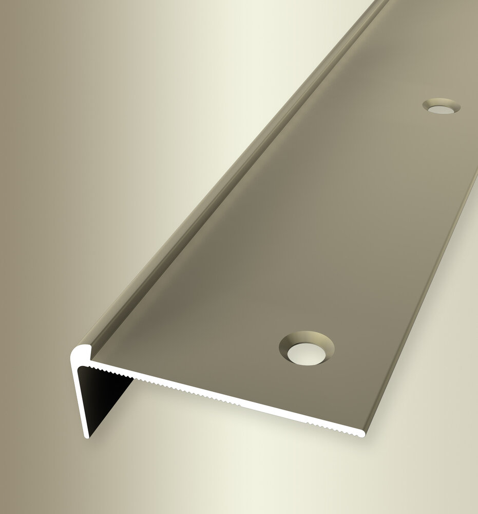 Küberit Alu Treppenkantenprofil Typ 860, 250 cm, sand (F9) Küberit Alu Treppenkantenprofil Typ 860, 250 cm, sand (F9)