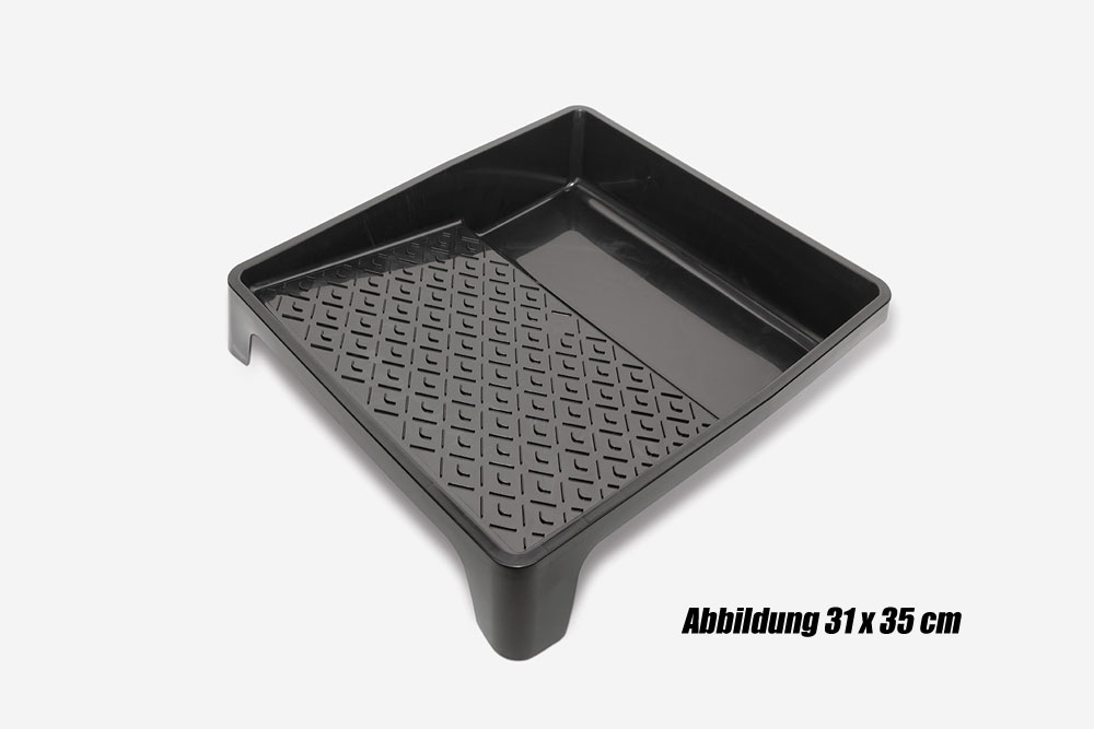 Farbwanne Kunststoff, 24 x 32 cm, schwarz Farbwanne Kunststoff, 24 x 32 cm, schwarz