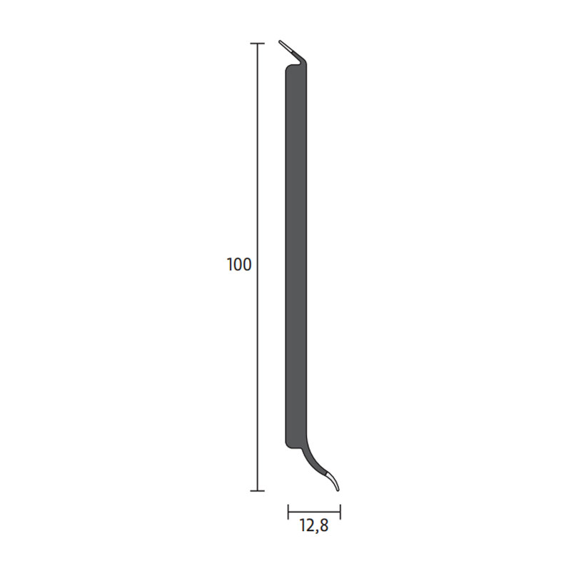 BOLTA Hartschaum SL 100 mm, 400 cm stanzbar, hellgrau (1236) BOLTA Hartschaum SL 100 mm, 400 cm stanzbar, hellgrau (1236)