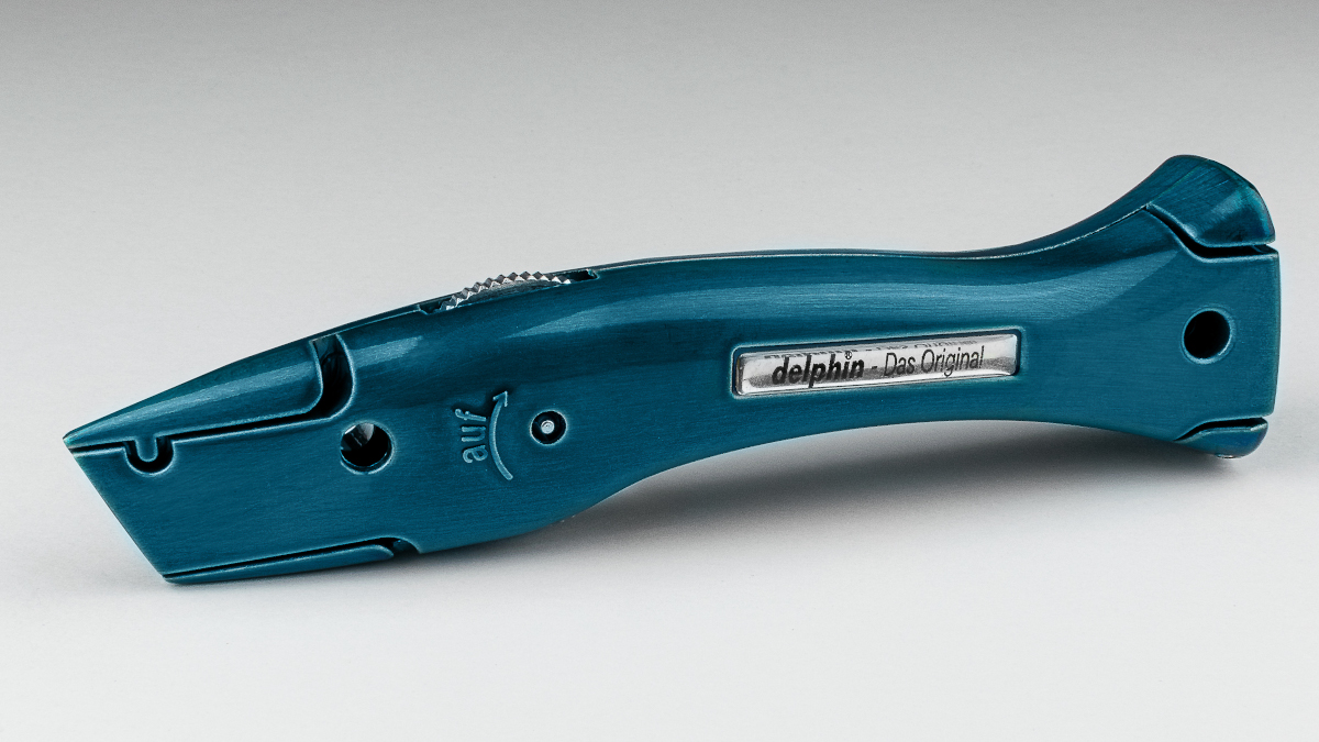 Delphin® 03 - Universalmesser Das Original, candy blau Delphin® 03 - Universalmesser Das Original, candy blau