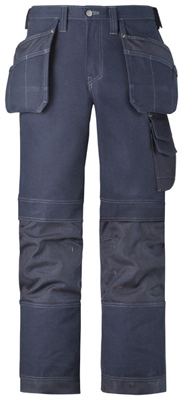 SNICKERS Komfort Baumwoll Hose Gr.84 marineblau mit Holstertaschen SNICKERS Komfort Baumwoll Hose Gr.84 marineblau mit Holstertaschen
