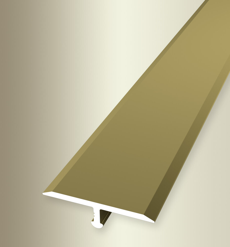 Küberit biegbares T-Profil Typ 295, 270 cm, gold (F5)