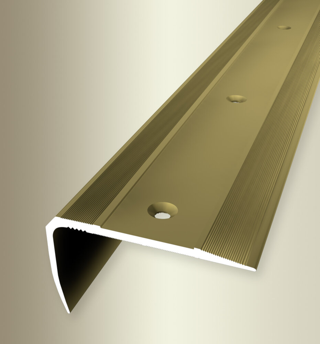 Küberit "Reno TK" Treppenkantenprofil Typ 712, 53 x 23 mm, 500 cm, gold (F5) Küberit "Reno TK" Treppenkantenprofil Typ 712, 53 x 23 mm, 500 cm, gold (F5)