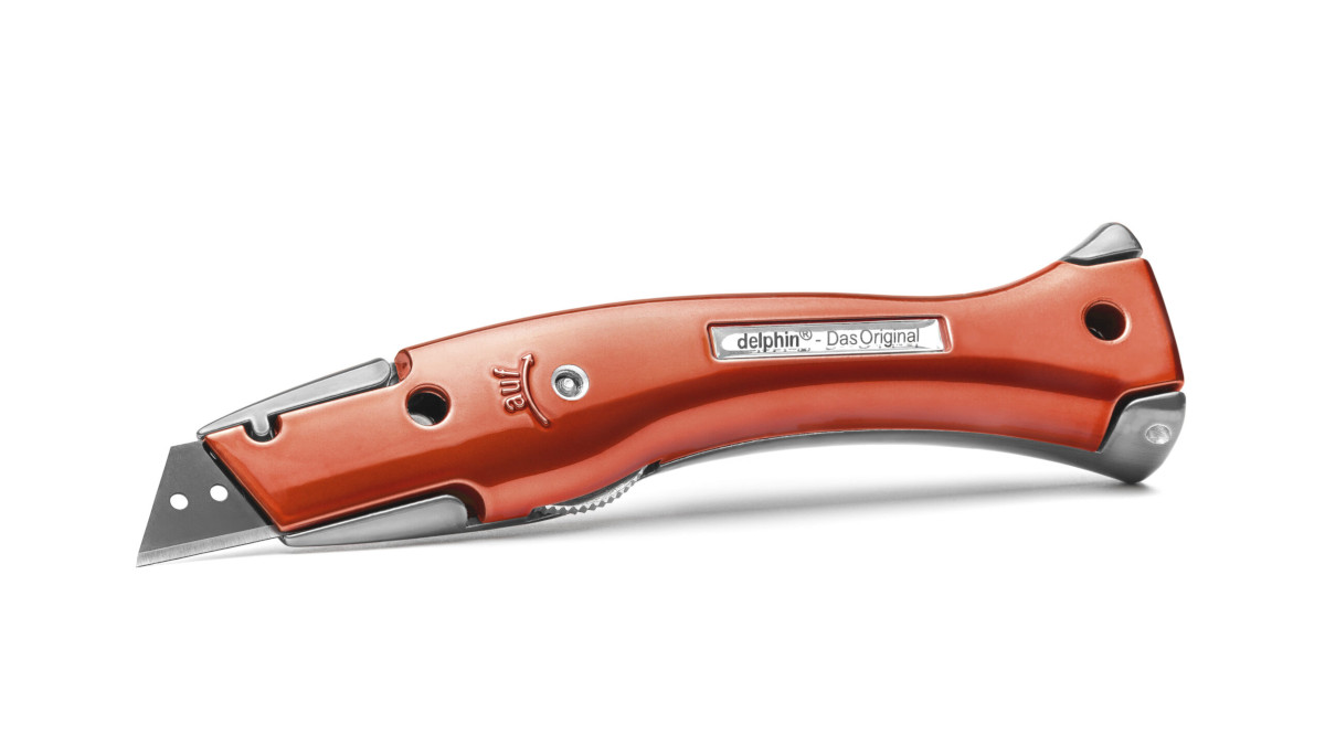 Delphin® 03 - Universalmesser Das Original, Style-Edition 2-farbig, Candy Schwarz-Rot Delphin® 03 - Universalmesser Das Original, Style-Edition 2-farbig, Candy Schwarz-Rot