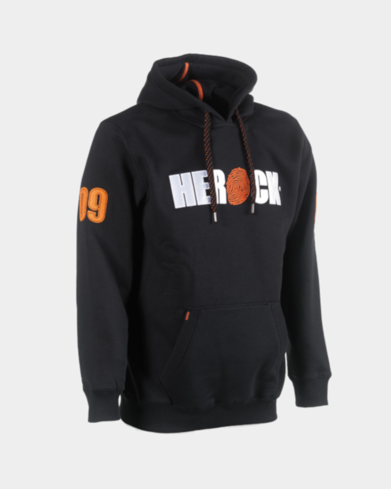 HEROCK® Enki Sweater mit Kapuze, schwarz, Gr. XXL