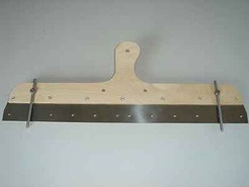 Rakel mit einstellbaren Distanzstiften 56 cm Rakel mit einstellbaren Distanzstiften 56 cm