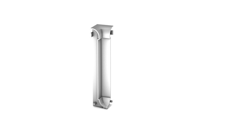 PRINZ Innenecke für Aluminium Sockelleiste Nr. 378, 11 x 60 mm, silber PRINZ Innenecke für Aluminium Sockelleiste Nr. 378, 11 x 60 mm, silber