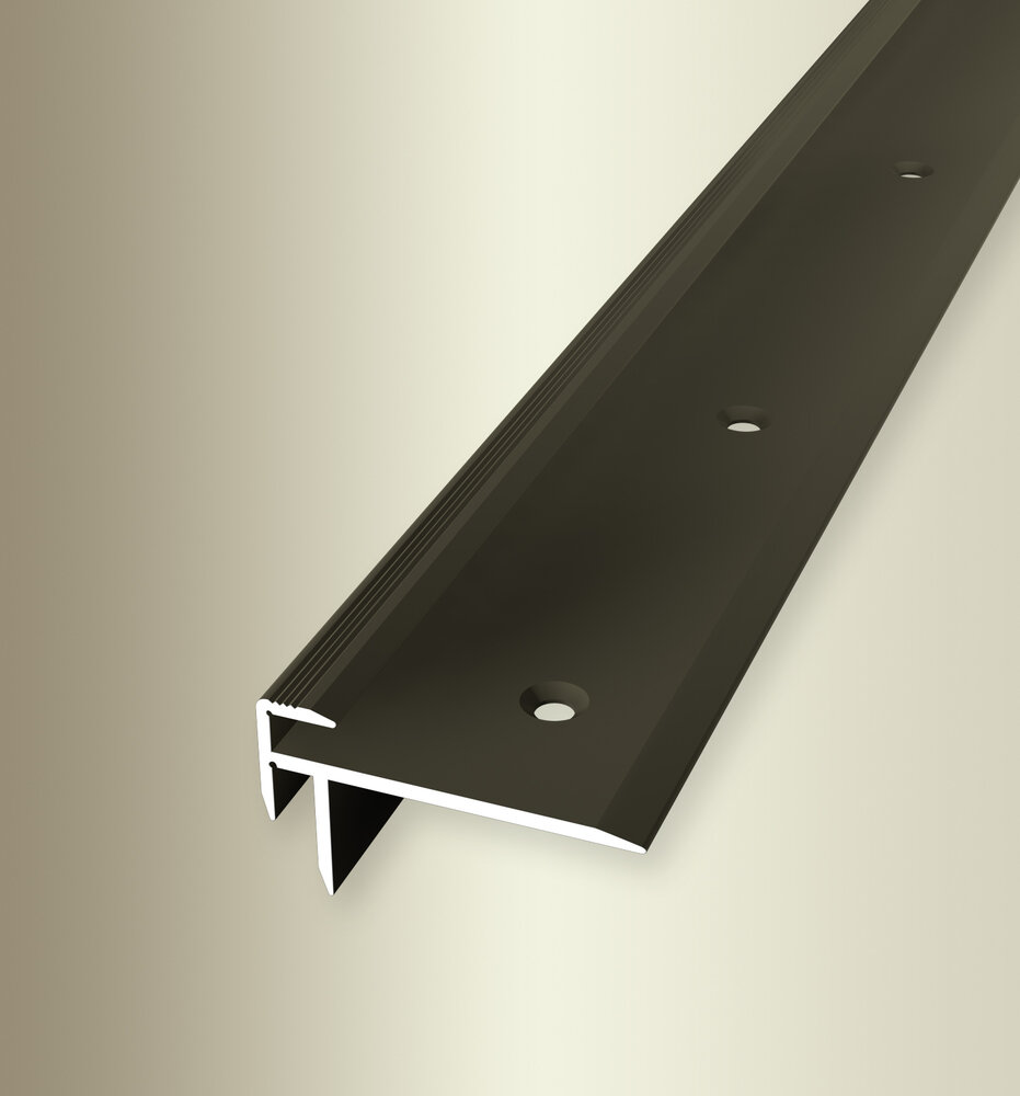 Küberit Treppenkantenprofil Typ 826, 250 cm, bronze (F6) Küberit Treppenkantenprofil Typ 826, 250 cm, bronze (F6)