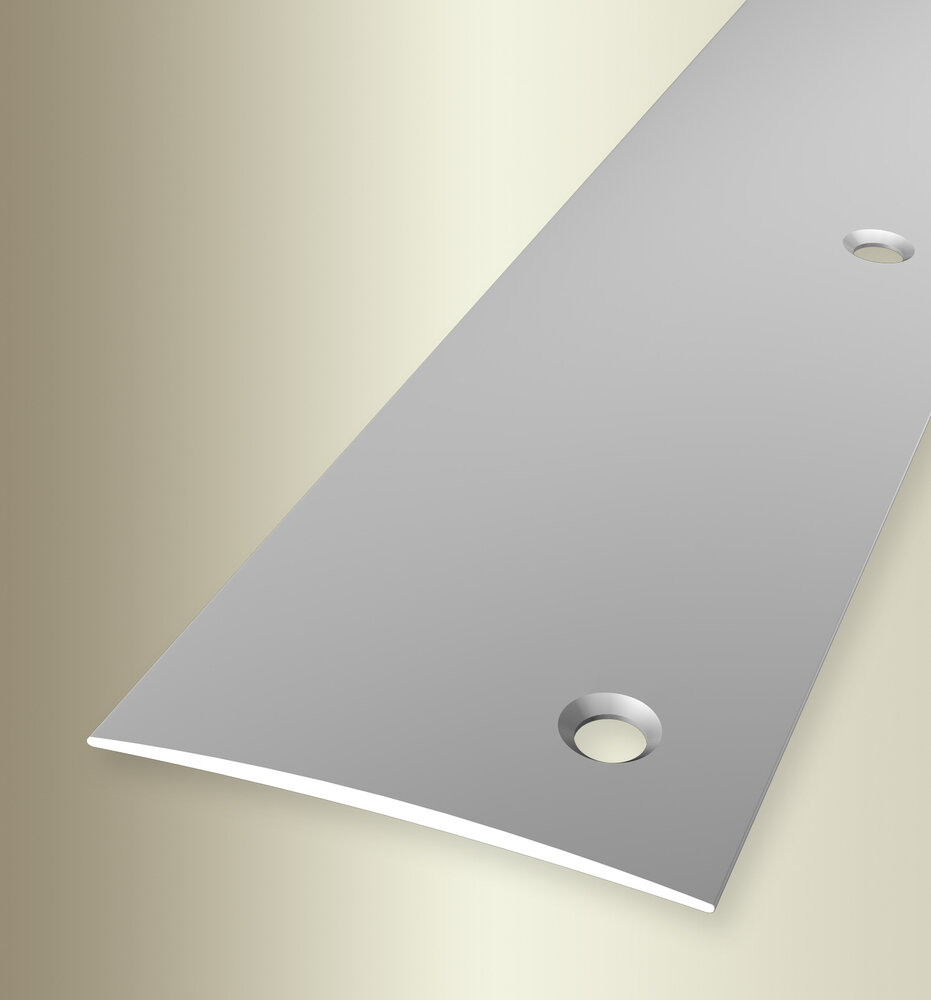 Küberit Alu Übergangsprofil 100 mm Typ 466 S, 270 cm, silber (F4)