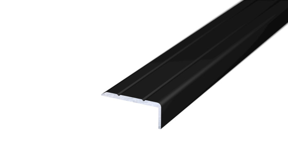 Prinz Alu Winkelprofil Nr. 160 SK, 24,5 x 10 mm, 100 cm, schwarz (RAL 9005)
