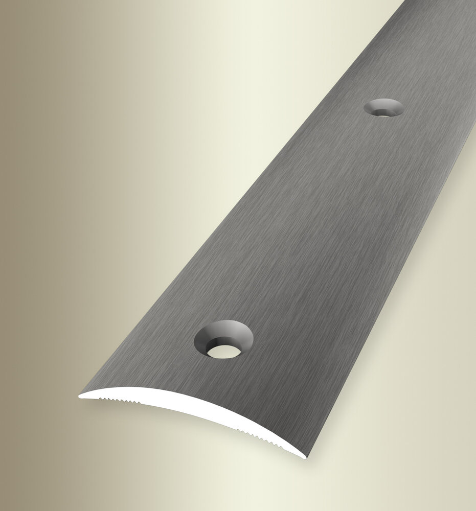 KÜBERIT Alu Übergangsprofil 30 mm Typ 460, 270 cm, edelstahloptik (F2G)