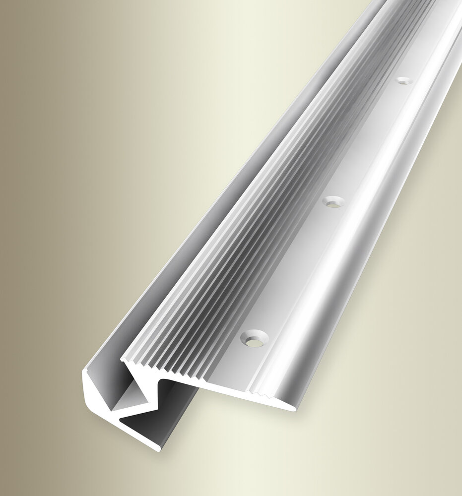 Küberit Treppenkantenprofil für LED-Leuchten Typ 891, 250 cm, poliert (F3)