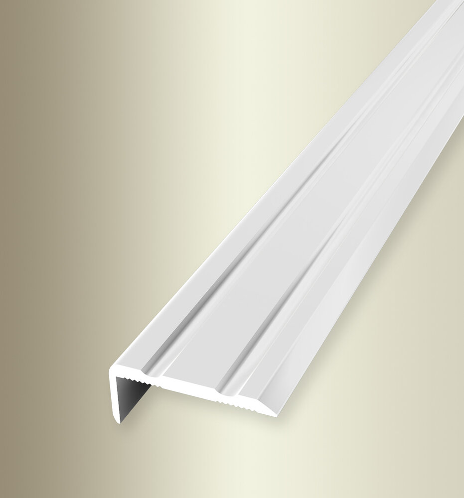 Küberit Alu Winkelprofil 24,5 x 10 mm, Typ 236 SK, 300 cm, weiss (RAL 9016)