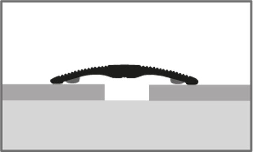 Küberit Übergangsprofil gewölbt Typ 231, selbstklebend, 33 x 4.0 mm Küberit Übergangsprofil gewölbt Typ 231, selbstklebend, 33 x 4.0 mm