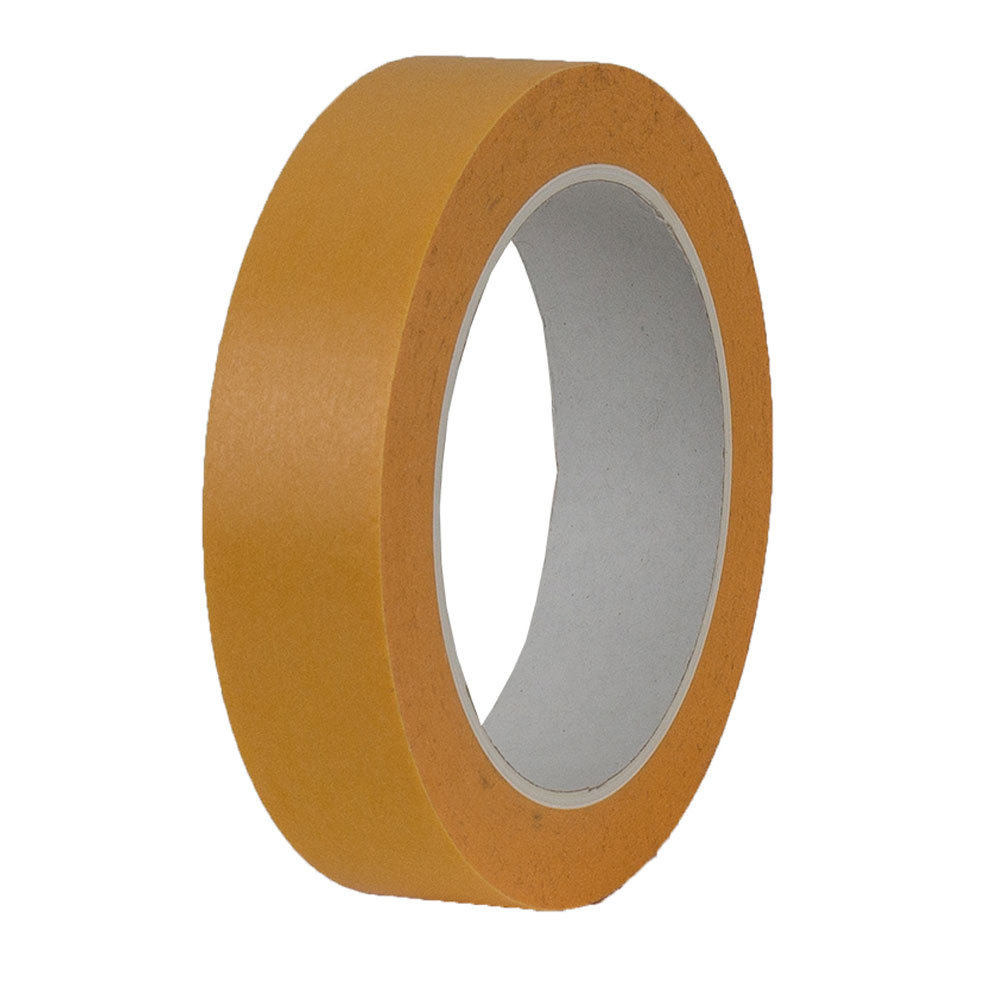 Abdeckband Gold, Washi-Tape, 50 m x 25 mm, 30 Tage innen + außen, kurzfristig bis 120°C