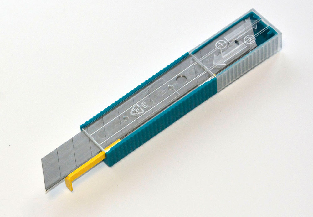 Abbrechklingen 18 mm 10 Stück / SB verpackt Abbrechklingen 18 mm 10 Stück / SB verpackt