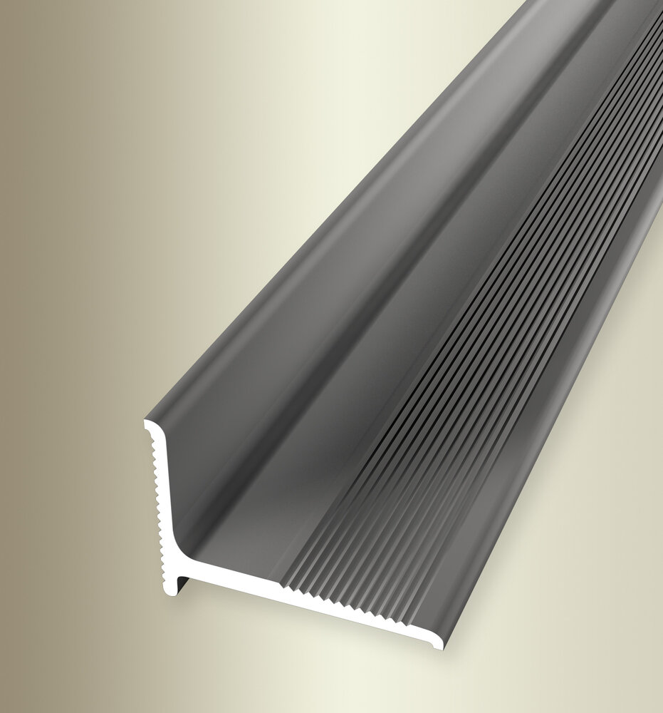 Küberit Alu Abschlussprofil Typ 369 SK, 270 cm, edelstahloptik (F2)