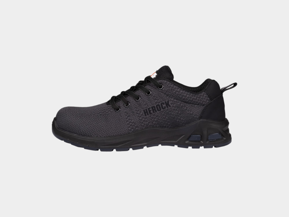 HEROCK® Titus S1P niedrige Sicherheitssneakers Anthrazit, Gr.38