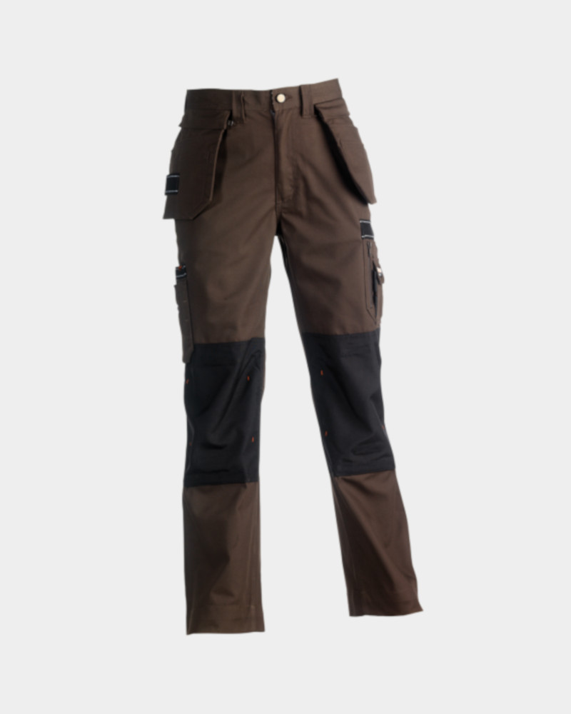 HEROCK® Hercules Bundhose mit Holstertaschen, braun/schwarz, Gr. 062