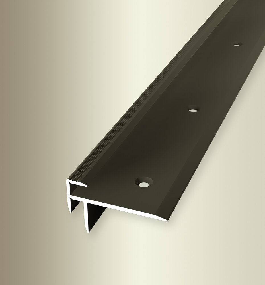 Küberit Treppenkantenprofil Typ 828, 500 cm, bronze (F6) Küberit Treppenkantenprofil Typ 828, 500 cm, bronze (F6)
