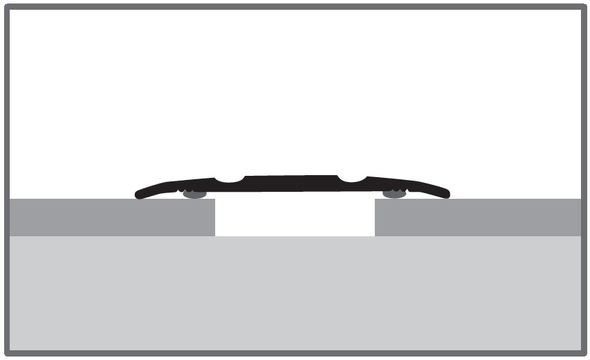 Küberit Alu Übergangsprofil 38 mm Typ 438 H/SK, 270 cm, Eiche hell (H30) Küberit Alu Übergangsprofil 38 mm Typ 438 H/SK, 270 cm, Eiche hell (H30)