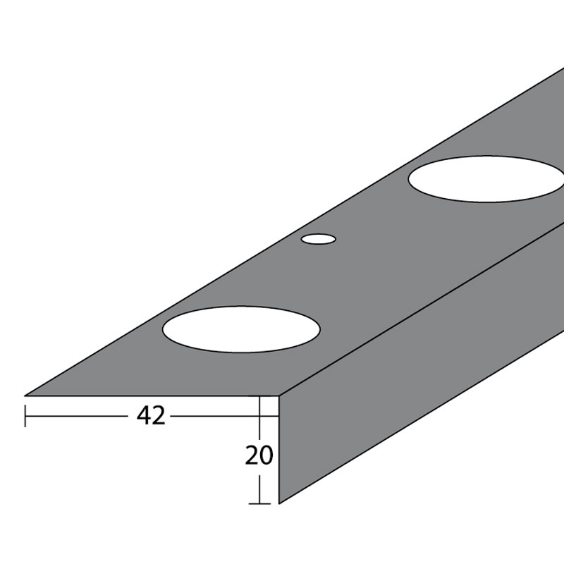 PRINZ Reparaturwinkel S 20 mit 20 mm für Steinstufen 30 Stück im Paket PRINZ Reparaturwinkel S 20 mit 20 mm für Steinstufen 30 Stück im Paket