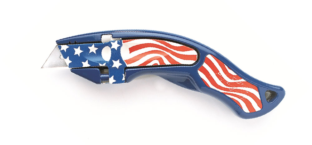 Uni-Messer Mozart Allegro Stars & Stripes blau/rot/weiß Uni-Messer Mozart Allegro Stars & Stripes blau/rot/weiß