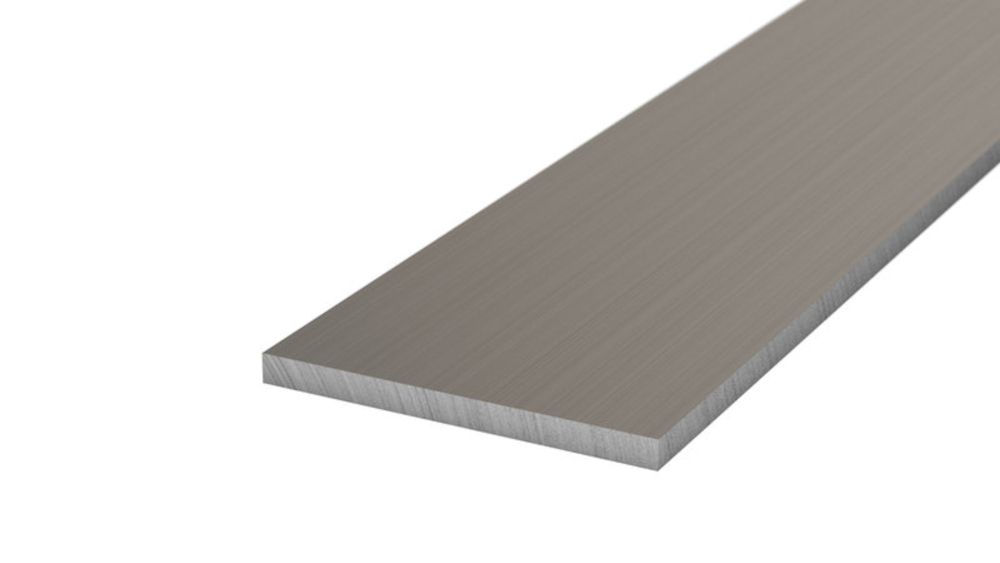 PRINZ Edelstahl Flachprofil Nr. 116U, 3 mm stark, 40 mm breit, 250 cm, edelstahl gebürstet