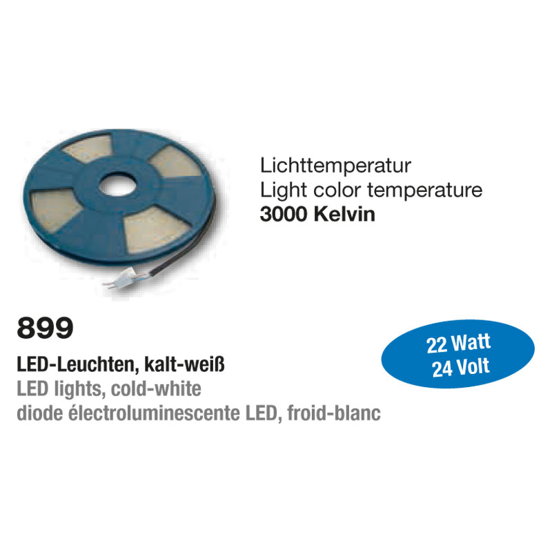 Küberit LED-Leuchten für Treppenkante Typ 890 & Typ 891 Küberit LED-Leuchten für Treppenkante Typ 890 & Typ 891