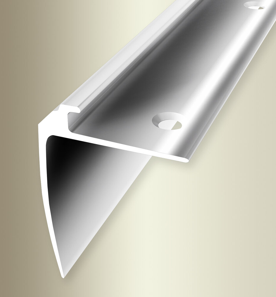 Küberit Treppenkantenprofil Typ 852, 250 cm, poliert (F3) Küberit Treppenkantenprofil Typ 852, 250 cm, poliert (F3)