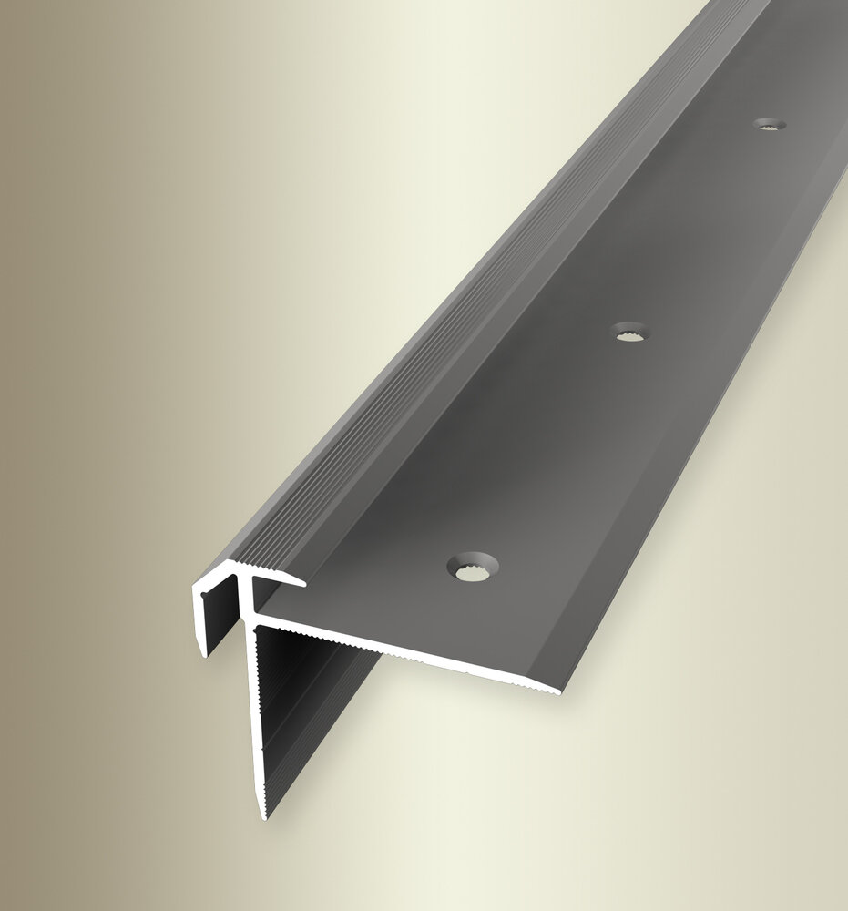 Küberit Alu Treppenkantenprofil Typ 835, 250 cm, edelstahloptik (F2) Küberit Alu Treppenkantenprofil Typ 835, 250 cm, edelstahloptik (F2)