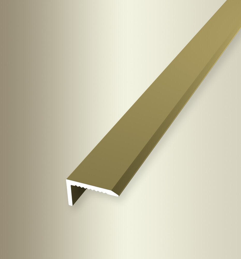Küberit Winkelprofil Typ 238 U, 8,5 x 15 mm, 270 cm, gold (F5) Küberit Winkelprofil Typ 238 U, 8,5 x 15 mm, 270 cm, gold (F5)