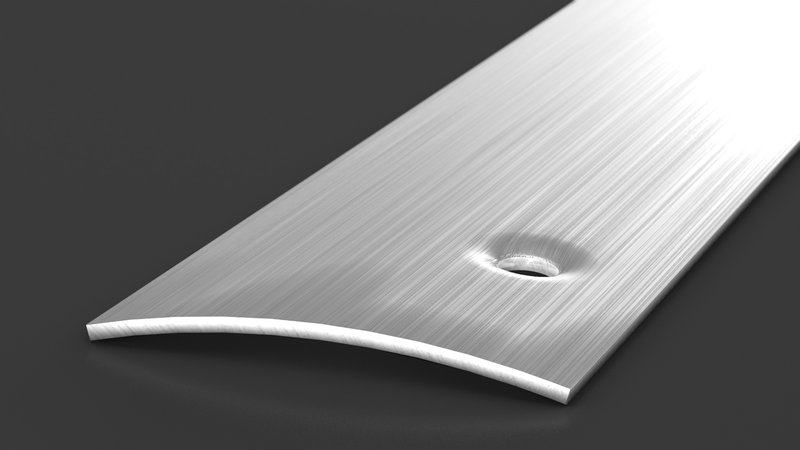 PRINZ Edelstahl Übergangsprofil Nr. 113 S, 40 mm, 500 cm, Edelstahl gebürstet PRINZ Edelstahl Übergangsprofil Nr. 113 S, 40 mm, 500 cm, Edelstahl gebürstet