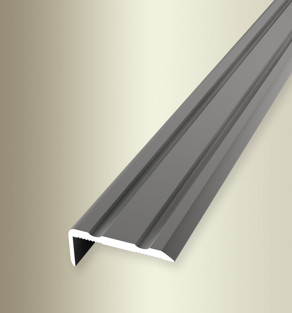 Küberit Alu Winkel 24,5 x 10 mm Typ 236 SK, 270 cm, edelstahloptik (F2) Küberit Alu Winkel 24,5 x 10 mm Typ 236 SK, 270 cm, edelstahloptik (F2)