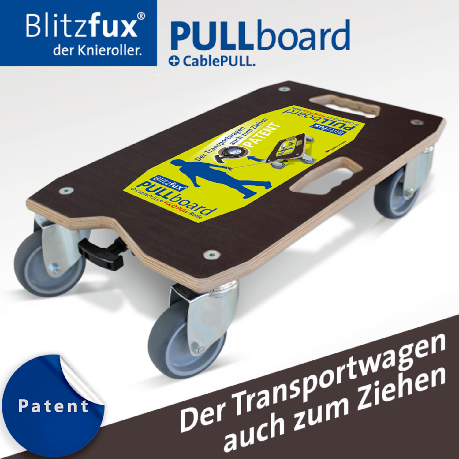 BLITZFUX® Pullboard Möbelroller BLITZFUX® Pullboard Möbelroller
