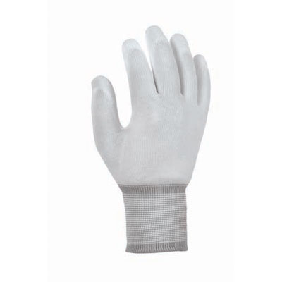 TeXXor Nylon-Strickhandschuhe. weiß mit PU-Beschichtung. Gr. 10 TeXXor Nylon-Strickhandschuhe. weiß mit PU-Beschichtung. Gr. 10