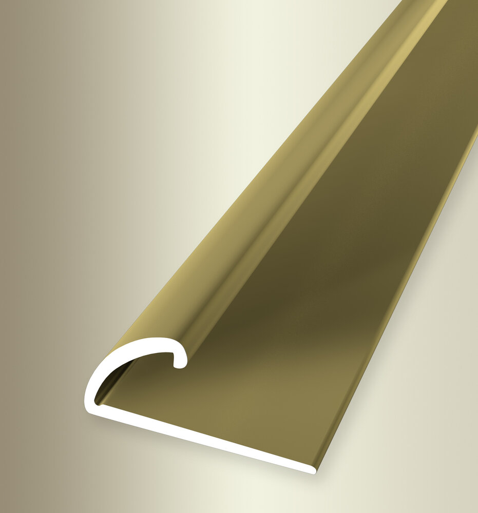 Küberit Alu Abschlussprofil Typ 370 SK, 270 cm, gold (F5)