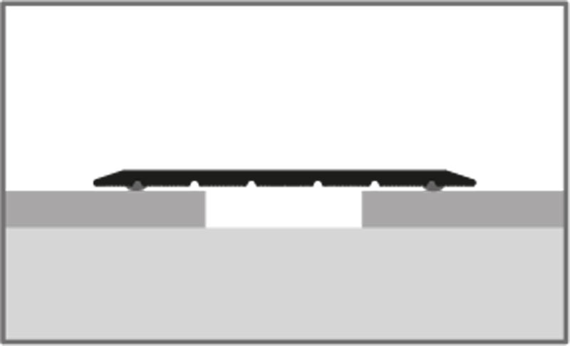KÜBERIT Alu Übergangsprofil 80 mm Typ 444 SK, 270 cm, bronze (F6) KÜBERIT Alu Übergangsprofil 80 mm Typ 444 SK, 270 cm, bronze (F6)