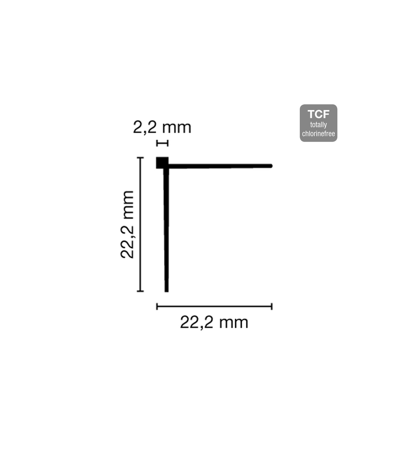 Döllken TEL 20 life, eckig, Eckleiste für saubere Tapetenabschlüsse, 260 cm, weiß (1137) Döllken TEL 20 life, eckig, Eckleiste für saubere Tapetenabschlüsse, 260 cm, weiß (1137)