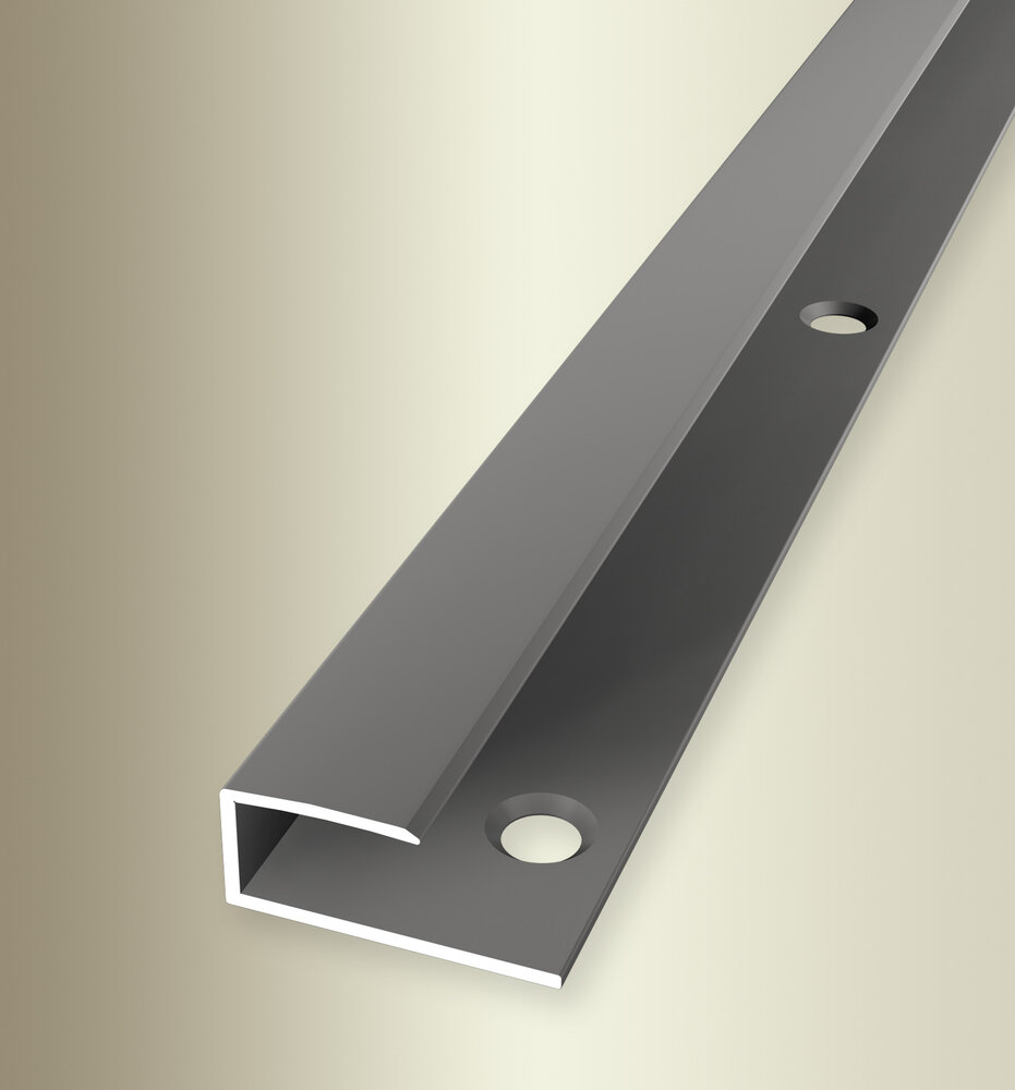 Küberit Alu Einfassprofil Typ 011, 270 cm, edelstahloptik (F2) Küberit Alu Einfassprofil Typ 011, 270 cm, edelstahloptik (F2)
