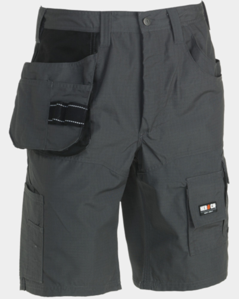 HEROCK® Batua Bermudas mit Holstertaschen, anthrazit/schwarz, Gr. 048 HEROCK® Batua Bermudas mit Holstertaschen, anthrazit/schwarz, Gr. 048