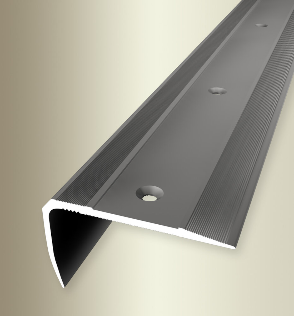 Küberit Reno Treppenkantenprofil Typ 712, 250 cm, edelstahloptik (F2) Küberit Reno Treppenkantenprofil Typ 712, 250 cm, edelstahloptik (F2)