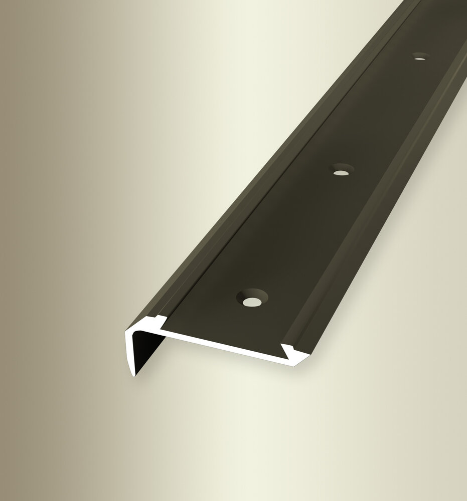 KÜBERIT Alu Kombi-Treppenkante 13X42 250cm bronze (F6) KÜBERIT Alu Kombi-Treppenkante 13X42 250cm bronze (F6)
