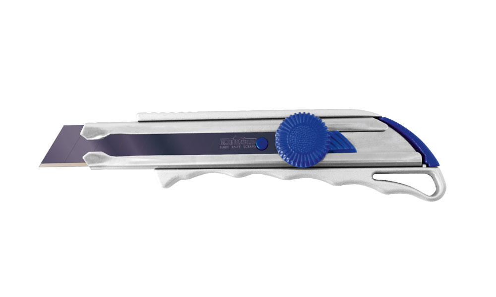 Blue Marlin 8000 Cuttermesser (Abbrechmesser) 18 mm mit Feststellrad