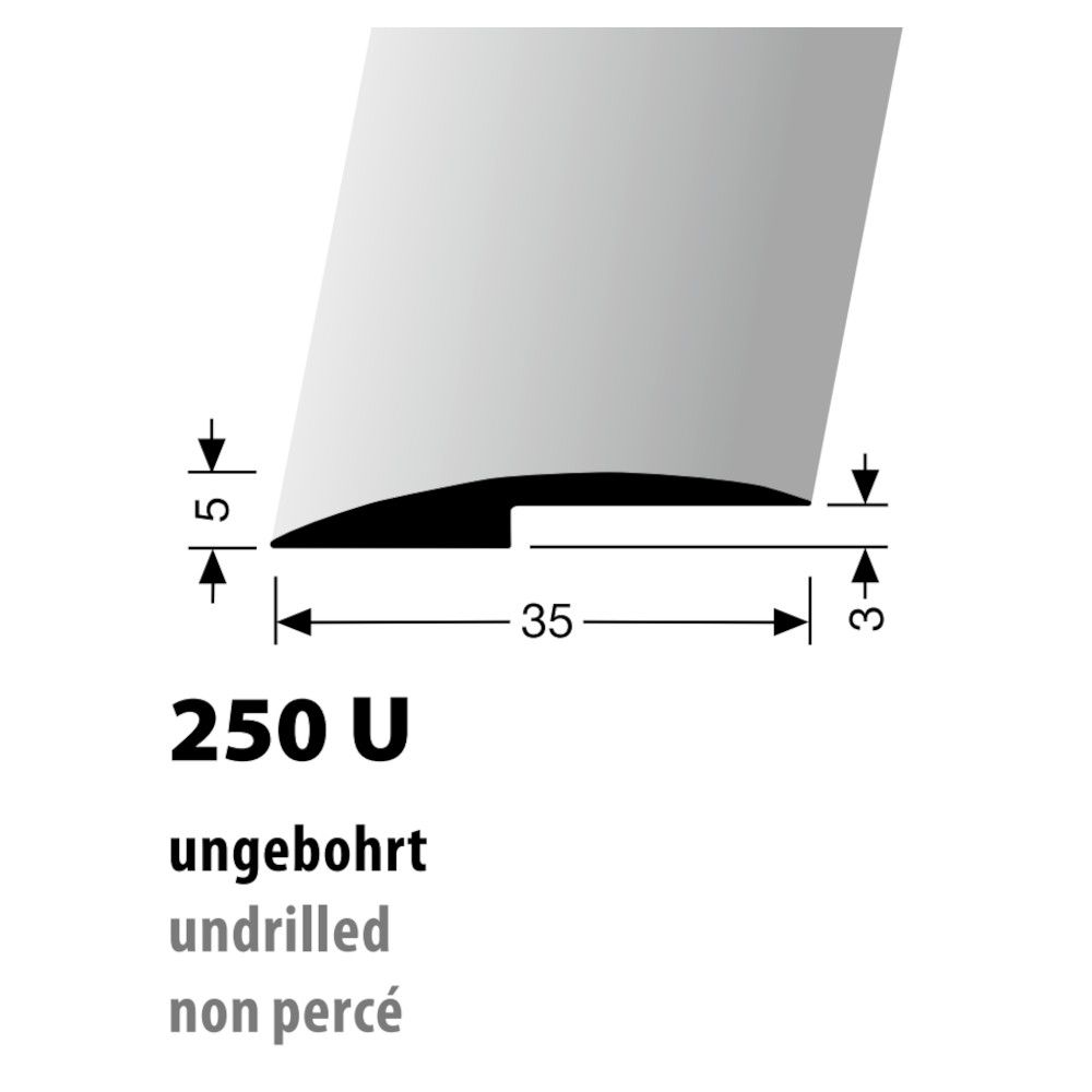 Küberit Abschlußprofil Typ 250 U