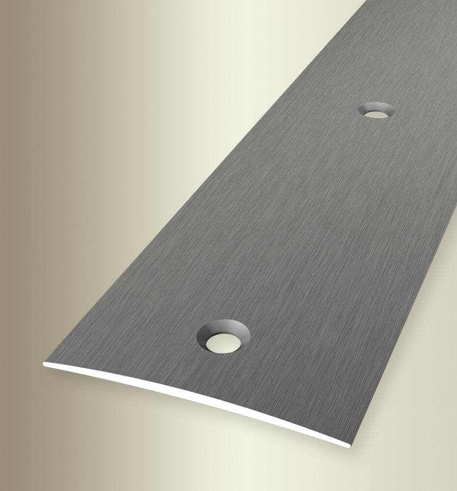 Küberit Übergangsprofil Typ 466, 100 mm, 500 cm, edelstahloptik f.g. (F2G)