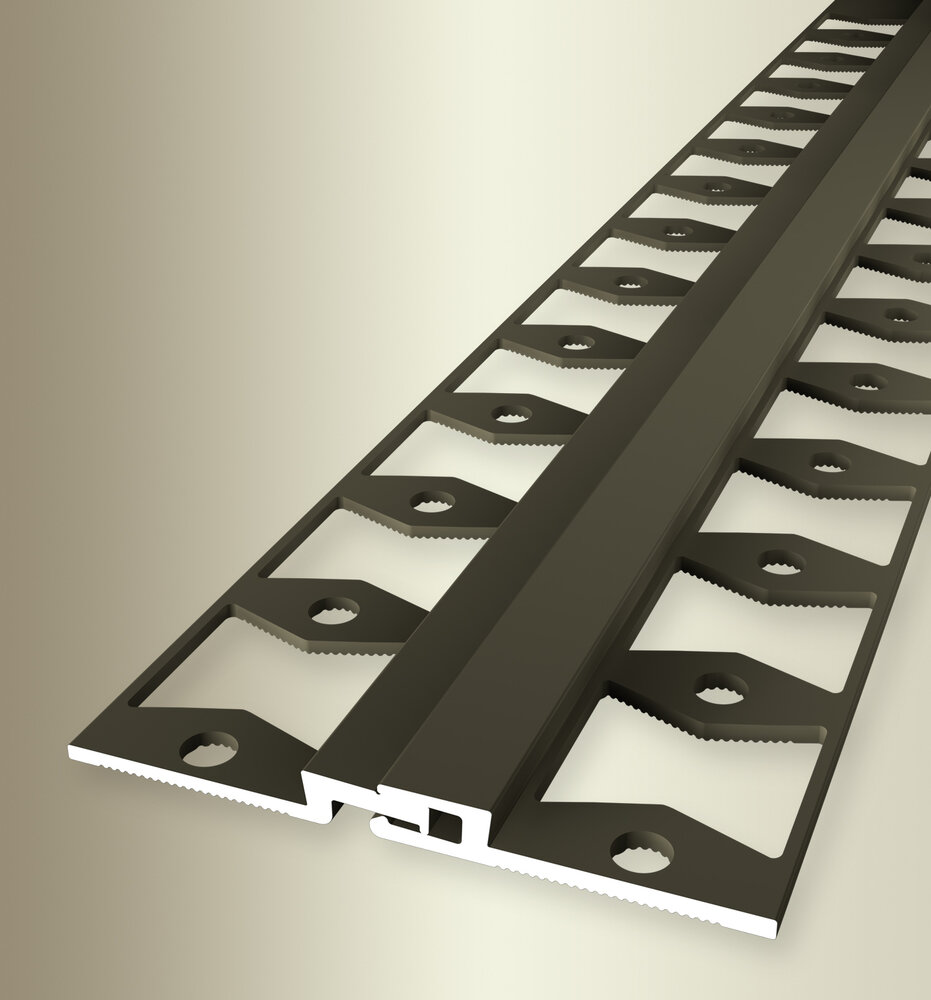 Küberit Alu Dehnungsprofil Typ 317 G, 3 mm, 270 cm, bronze (F6) Küberit Alu Dehnungsprofil Typ 317 G, 3 mm, 270 cm, bronze (F6)