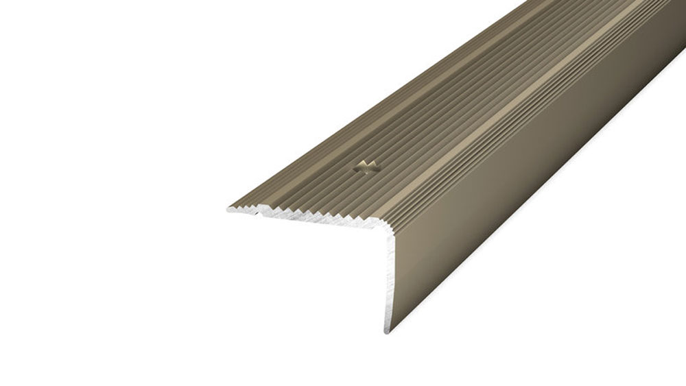 PRINZ Alu Treppenkantenprofil ´Nova´ 30 x 20 mm, 250 cm, edelstahl matt